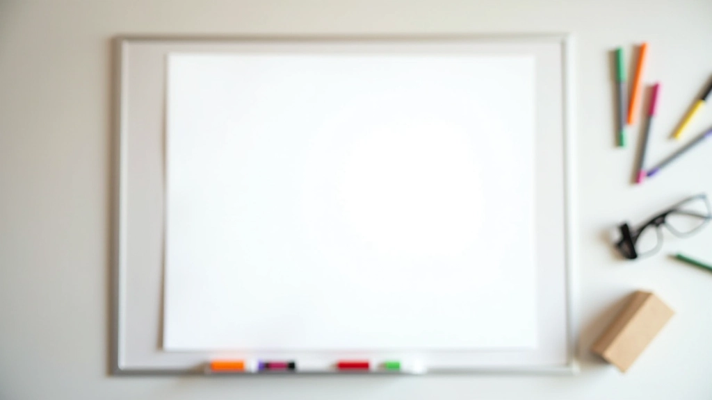 Tableau blanc avec notes sur budget mensuel et dépenses